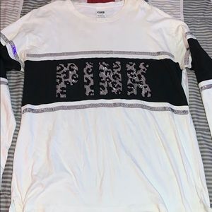 Pink long sleeve shirt